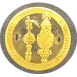 Queen Elizabeth II gold quarter crown, dated 2017, proof, Gibraltar, contained in a bespoke box