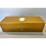 A bottle 750ml 2002 Louis Roderer Cristal Champagne, in its unsealed presentation box