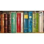 Mixed Interest - to include three leather bound works, two by Gustave Flaubert, The Economics of