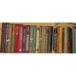 Folio Society - all in slip cases to include Historical, Biographies, Humour, etc, 90 volumes approx
