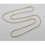 9ct chain necklace, 6.3g