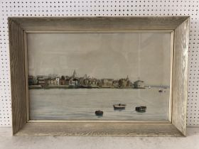 Kenneth Allington Yockney (1881-1965) - Old Portsmouth, watercolour and pencil on paper, unsigned,