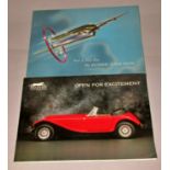 A collection of Car Showroom brochures for vehicles produced in the 1960s - 1980s period to