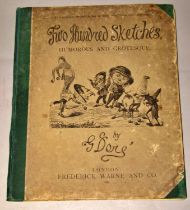 Mixed Interest - 100 Sketches, Humorous and Grotesque by G Dore, 1867, an album on 19th century