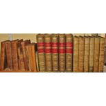 Antiquarian Interest - George Borrow, 5 volumes, leather bound, and Charles Kingsley, 6 volumes,