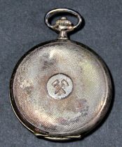 A silver Order of St John Priory for Wales watch fob with dated awards from 1929 - 1939 to the