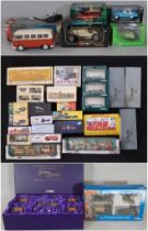 Mixed collection of boxed model vehicles by various makers including Dinky Toys nos 943, 512, 920,