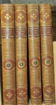The History Of The United States of North America by James Grahame, 4 volumes 1836, leather bound