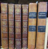 Chesterfield's letters to his son Philip Stanhope, 4 volumes, 11th edition, 1800, leather bound,