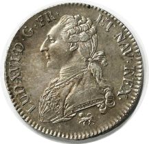 France. Louis XVI, 1774-93. Demi-Ecu, 1792. Paris Mint