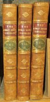 The History Of the Indian Empire by R Montgomery Martin with maps, portraits and views, 3 volumes,