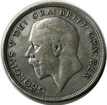 George V, 1910-36. Crown, 1929. Wreath Type. Mintage of 4,994 Pieces