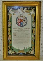 19th century appointment to office to Hugh Robert Hughes (1827-1911) of Kinmel, Lord Lieutenant