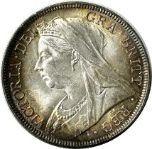 Victoria, 1837-1901. Halfcrown, 1898. Veiled Bust