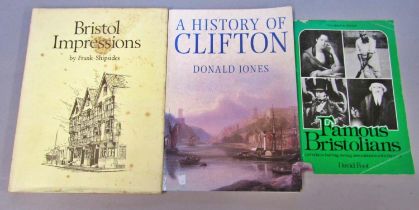 Four works on Bristol, Clifton, Famous Bristolians (4)