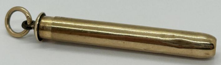 S. Mordan & Co 9ct propelling pencil