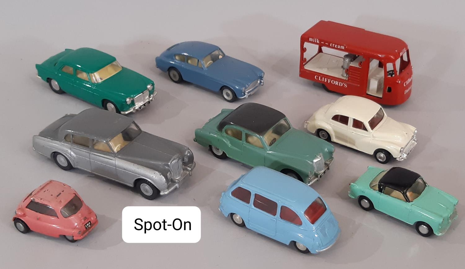 A collection of 24 unboxed model vehicles by Spot-On, Budgie, Norev, DMT, Schuco and Corgi including - Image 2 of 2