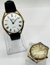 A vintage Rotary Incabloc 17 jewel movement and a further Rotary 21 jewel movement watch (2)