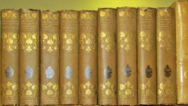 Nine volumes Jane Austen, fourteen volumes Rudyard Kipling, eight volumes Mary Webb and a collection