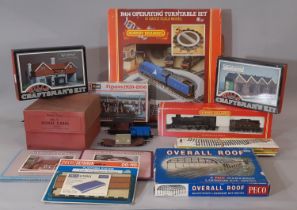 A collection of 00 gauge railway models including Hornby R2019 4-6-0 locomotive St Patrick boxed