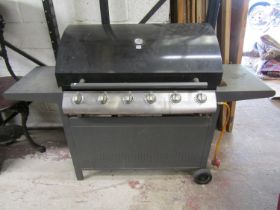 A large John Lewis gas barbecue