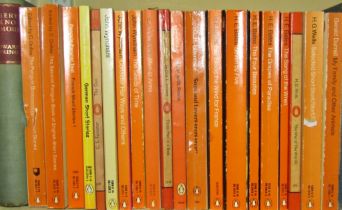 Collection of Penguin classics to include HG Wells, HE Bates & John Wyndham, together with Collins &