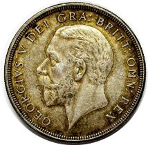 George V, 1910-36. Proof Crown, 1927. Wreath Type. Mintage of 15,030 Pieces