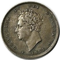 George IV, 1820-30. Shilling, 1825. Bare head