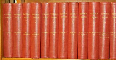 Walter Scott Waverley Novels, complete set (48) 1829-1833