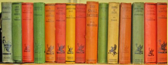 15 volumes by P G Wodehouse, Psmith Journalist published by Black (1925) The Small Bachelor by