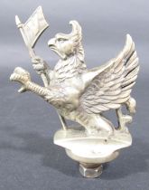 A Vauxhall Griffin Car bonnet mascot.