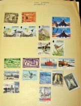 Simplex album, one containing stamps mid 20th century and later, worldwide collection mainly mid