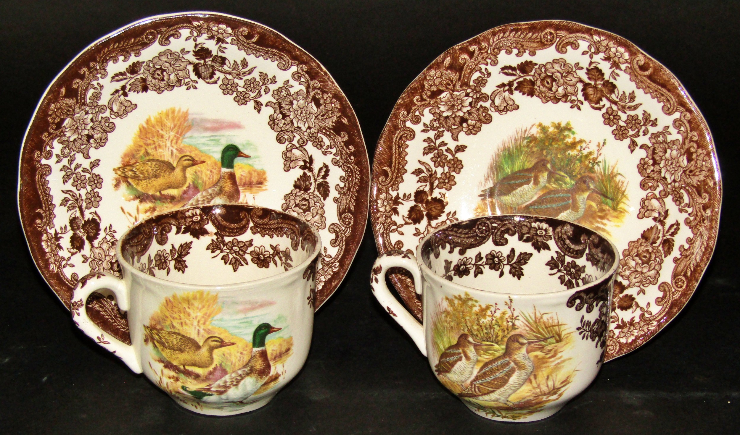 Large collection of Palissy tableware The Game series, showing Pheasants, Mallards, Snipe, - Image 4 of 5