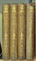 Yorkshire Past & Present (1870) (4 volumes) published by William Mackenzie, London. Gilt edged pages
