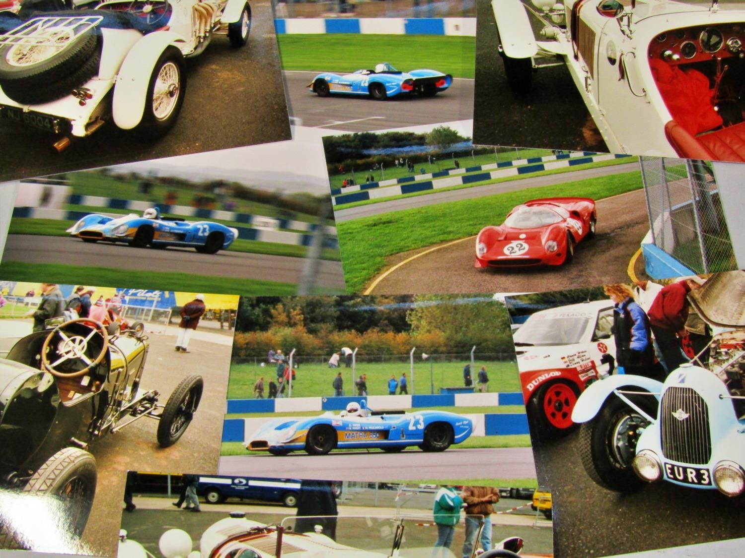 Collection of photographs - motor racing & other vehicular interest - unsorted but labelled in - Image 3 of 4