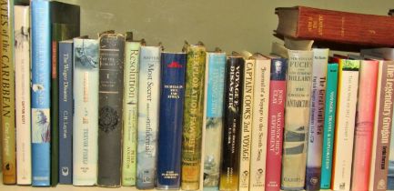 An extensive quality collection of books relating to exploration and pioneering adventure, including