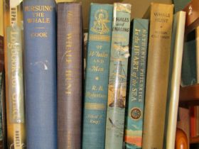 8 volumes on Whaling including Pursuing the Whale (1926) Logbook for Grace (1948) Of Whales and