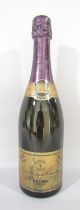 A bottle of vintage 1964 Veuve Clicquot Ponsardin Champagne.