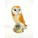 Beswick earthenware model of a barn owl painted in realistic colours, no.1046, H.19cm