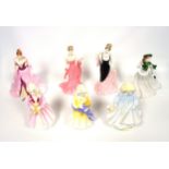 Set of 3 Royal Doulton limited edition figures for the NSPCC, "Faith", "Hope" and "Charity", tallest