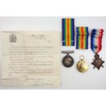 WWI trio comprising Aug. Nov. 1914 (Mons) star, awarded to 225 Private Alfred John Sprake, RAMC,