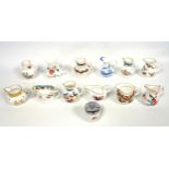 12 Royal Worcester miniature jugs from the "Historic Jugs" Collection commissioned by Compton and