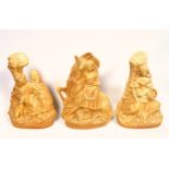 Sylvac and other figures, various, tallest H.26.5cm. (6)