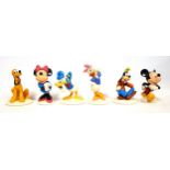 Royal Doulton "Mickey Mouse Collection", 6 figures, tallest H.13.5cm. (6)