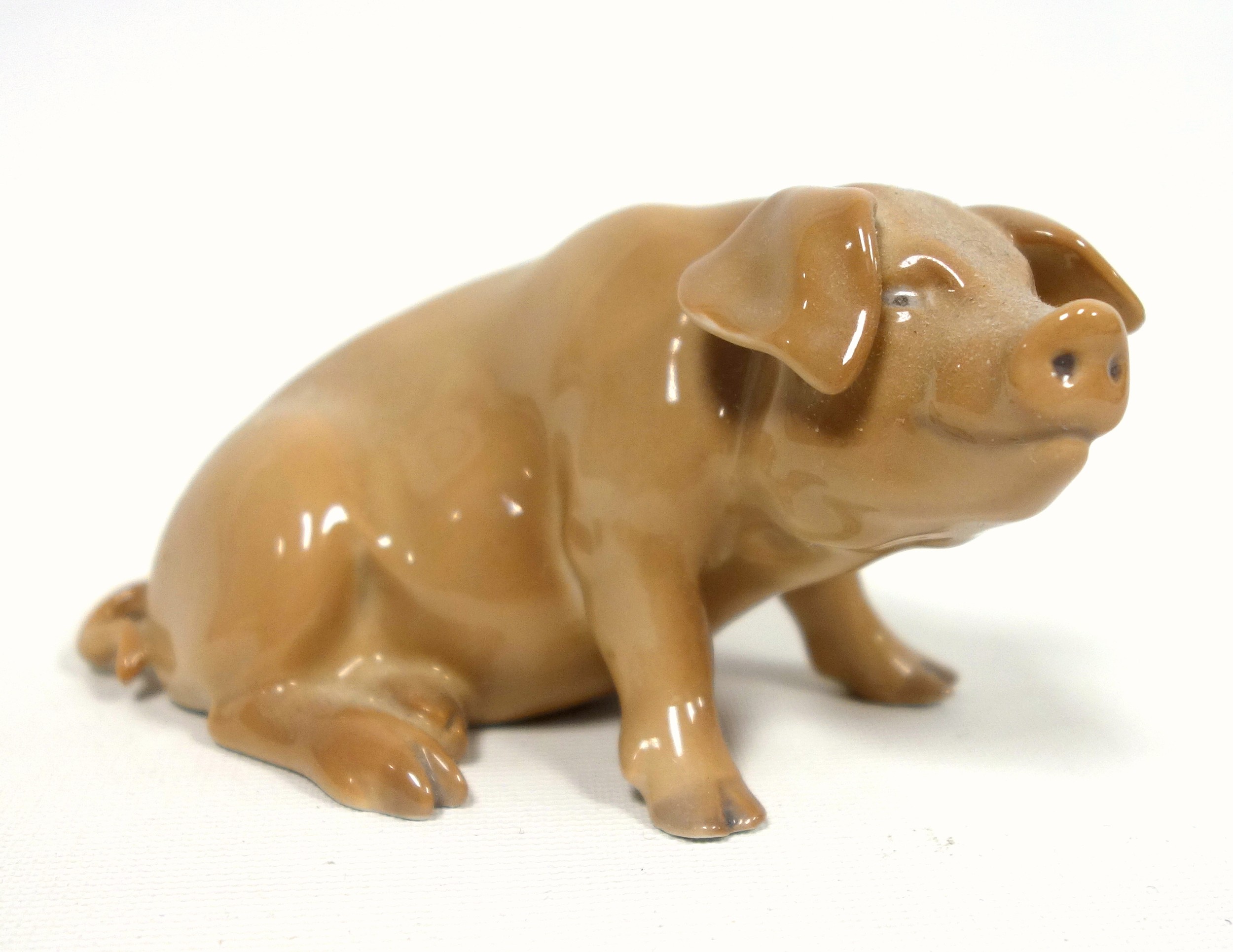 Bing and Grondahl, Price, Beswick, Royal Doulton and other figures of pigs, largest W.22cm. (10) - Image 3 of 4
