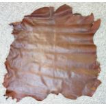 2 goat skins, largest 80 x 81.5cm overall; 4 part skins, largest 95.5 x 61.5cm, and a quantity of