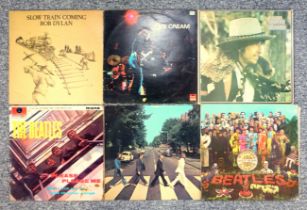 Good Quantity of 12 inch records including Beatles Sgt Pepper's Lonely Hearts, with insert,
