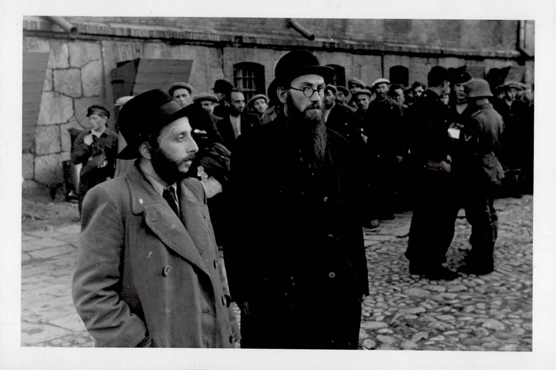 Judaika Juden Foto ca. 13 x 8,6cm