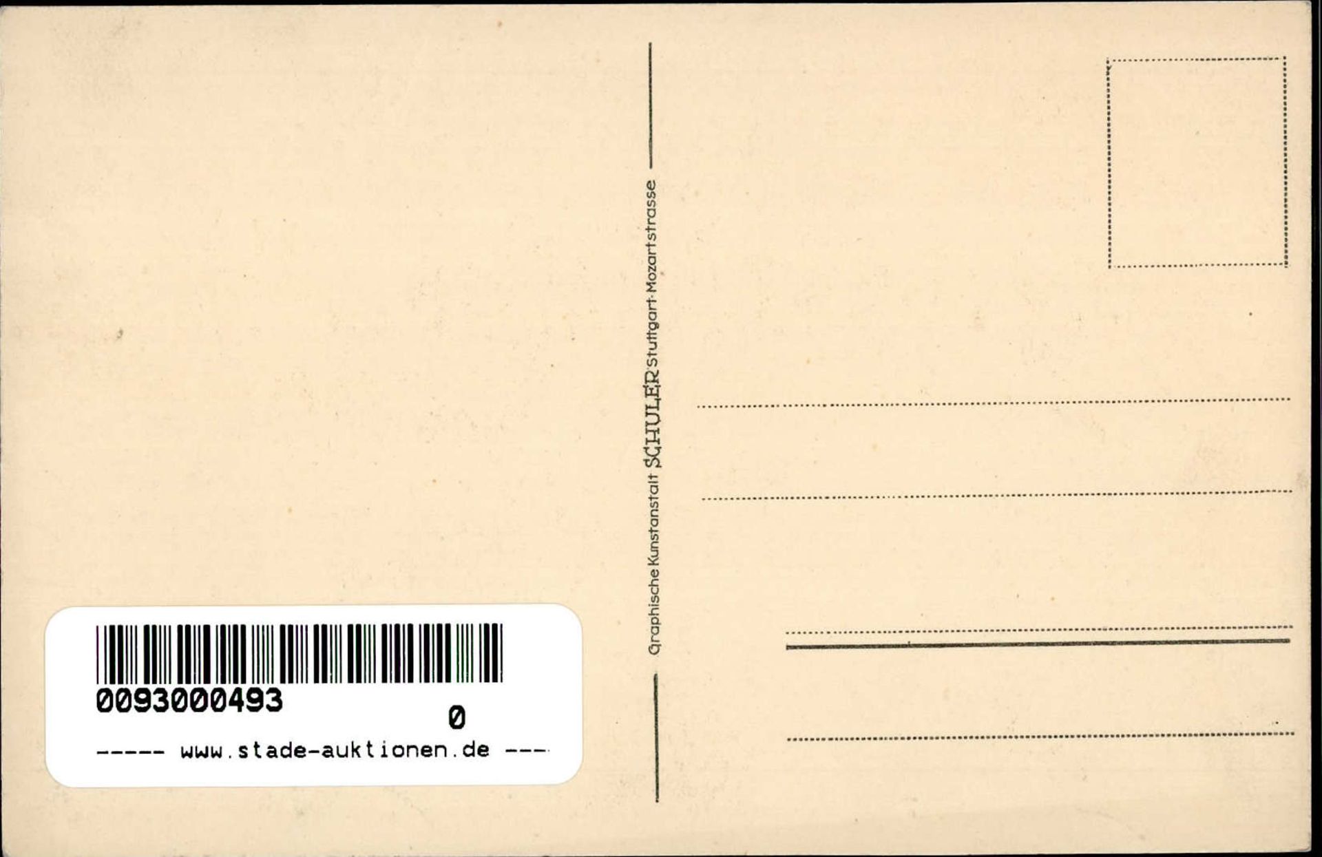 Hohlwein, Ludwig Stuttgart Deutsche Jagdausstellung 1925 signiert I- - Image 2 of 2