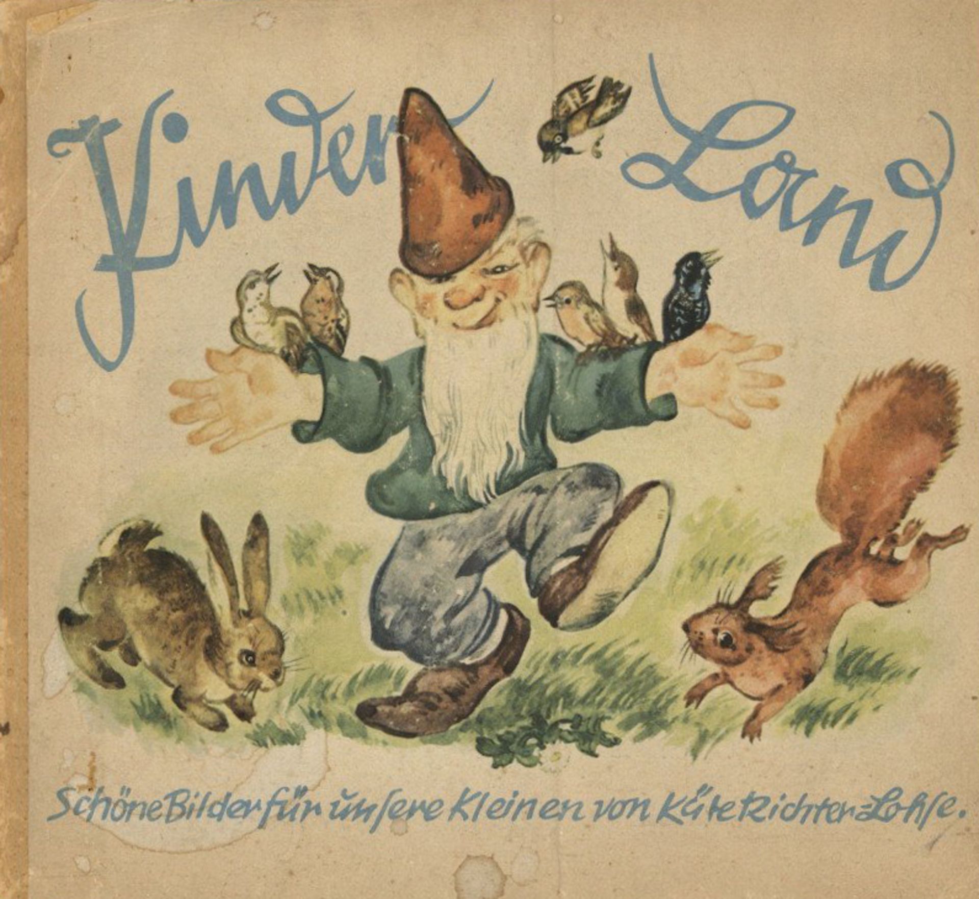 Kinderbuch Kinder Land von Harnack, Lotte und Bilder von Richter-Lohse, Käte 12 S. II (